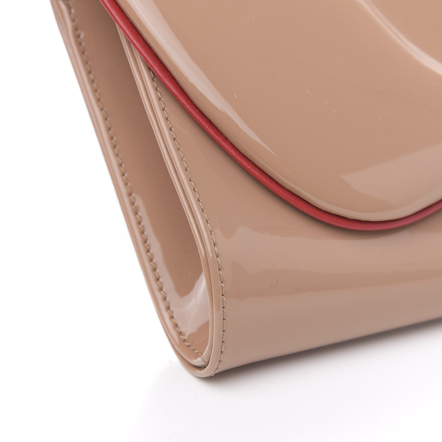Patent Pigalle Clutch Nude