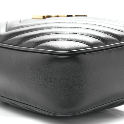 Saint Laurent Calfskin Matelasse Monogram Lou Camera Bag Black 11 of 11