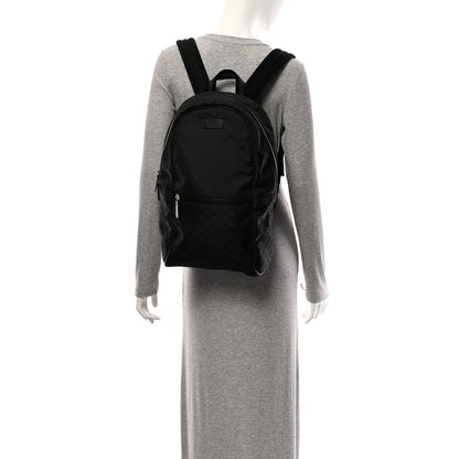 Gucci Nylon Monogram Slim Backpack Black 2 of 11