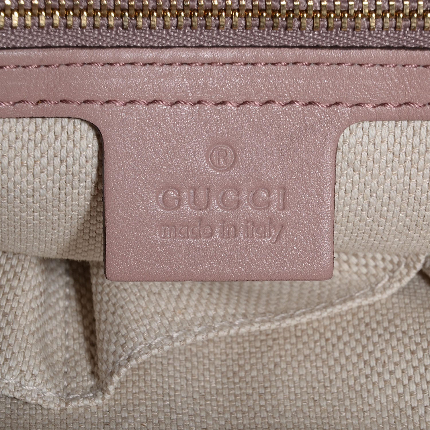 Gucci Patent Medium Soho Chain Shoulder Bag Dark Cipria 6 of 9