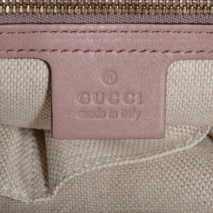 Gucci Patent Medium Soho Chain Shoulder Bag Dark Cipria 6 of 9