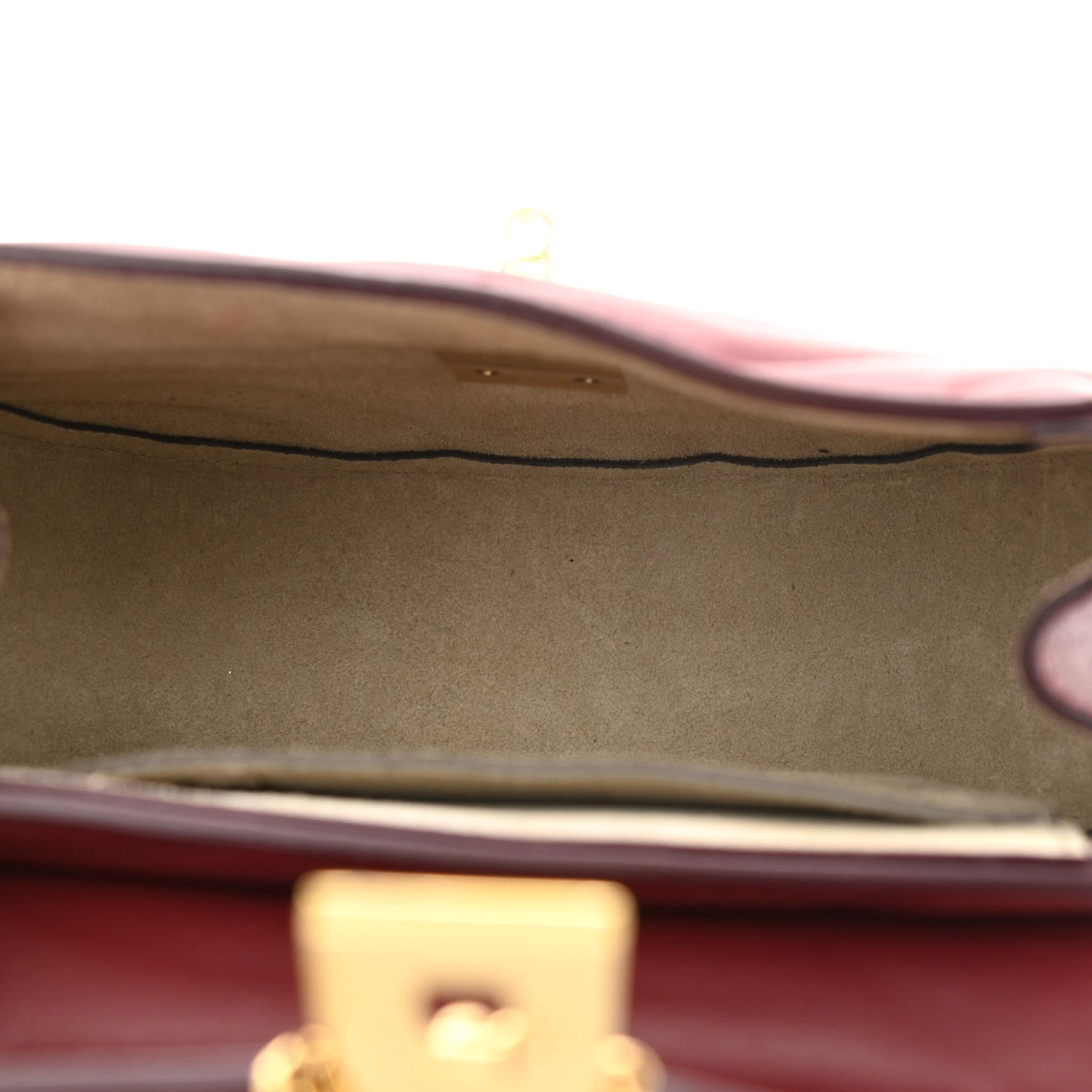 Calfskin Quilted Mini Drew Bijou Shoulder Bag Plum Purple