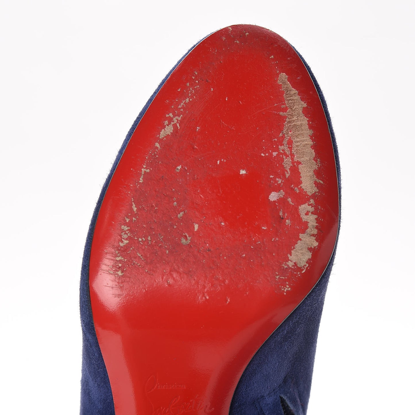 Veau Velours Belle 85 Ankle Boots 36.5 China Blue