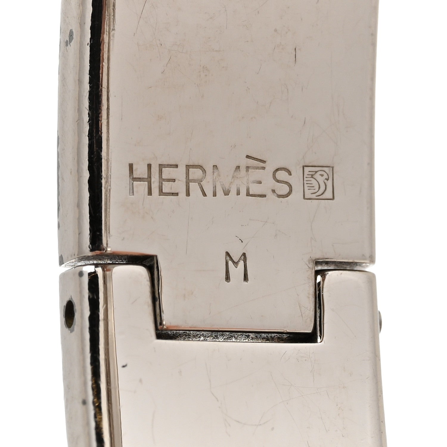 Hermes Enamel Narrow Clic Clac H Bracelet PM Craie 4 of 6