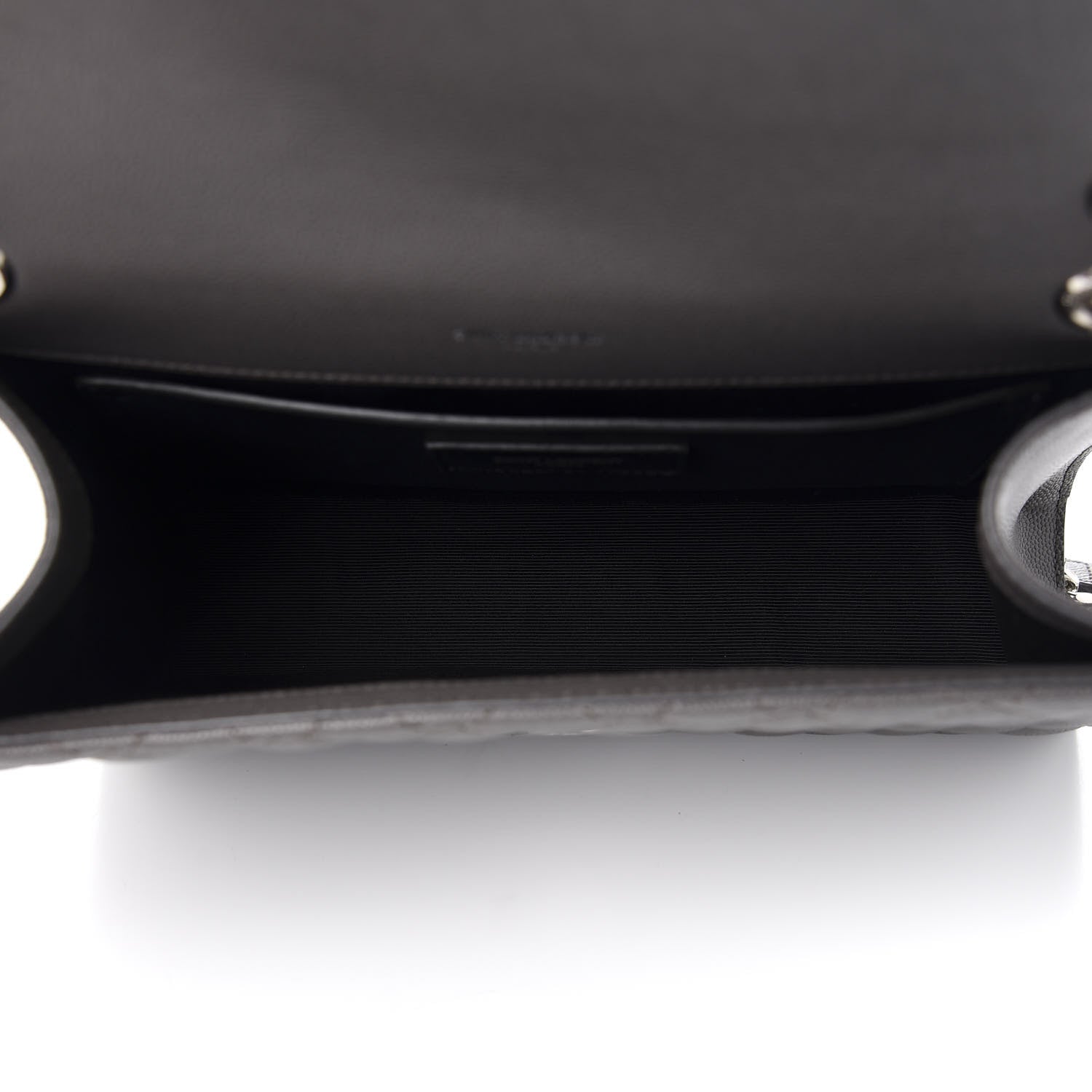 Saint Laurent Grain De Poudre Textured Mixed Matelasse Medium Triquilt Monogram Satchel Earth 4 of 8