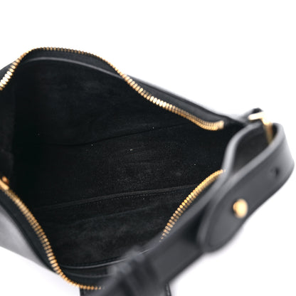 Celine Smooth Calfskin Ava Triomphe Soft Bag Black 5 of 12