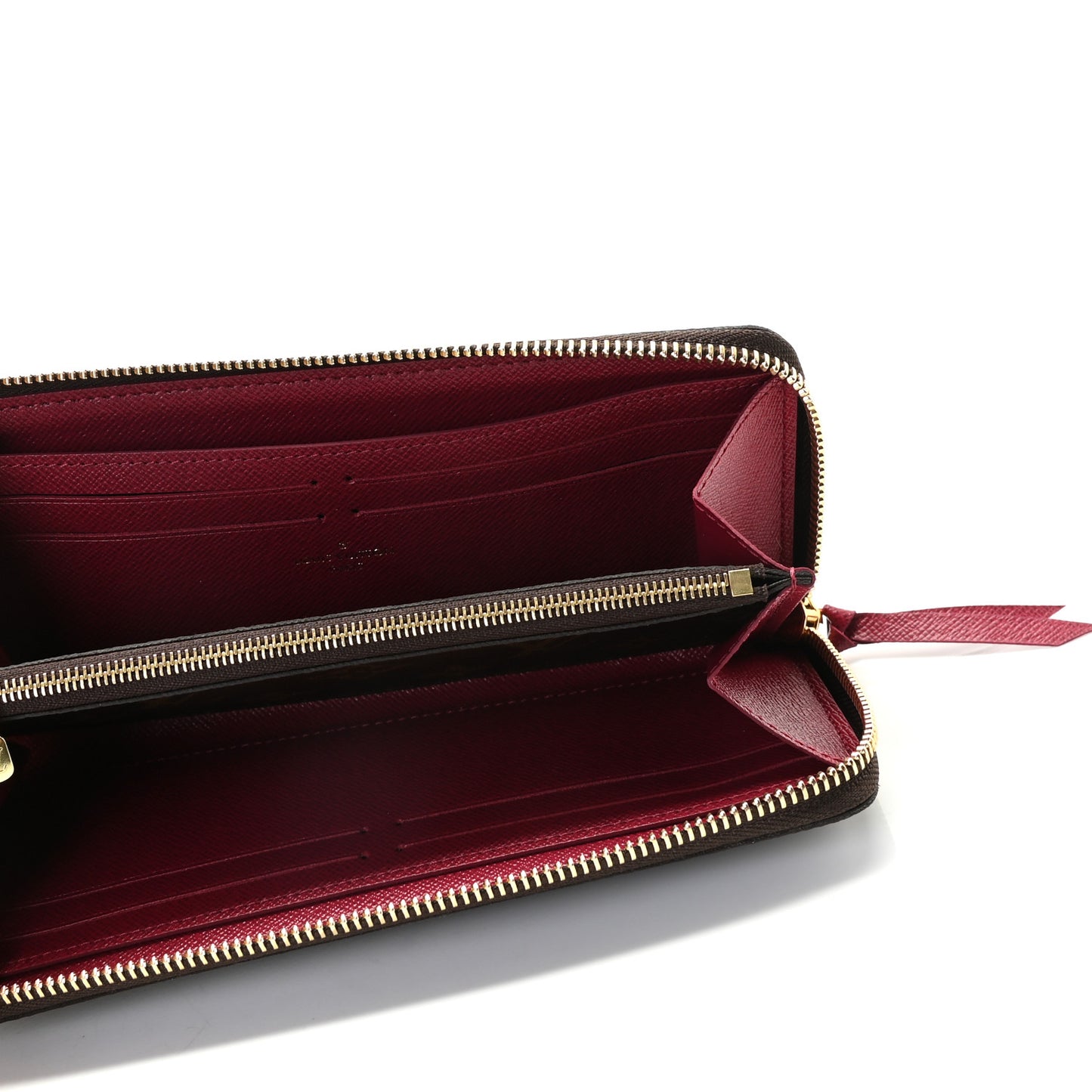 Monogram Clemence Wallet Fuchsia