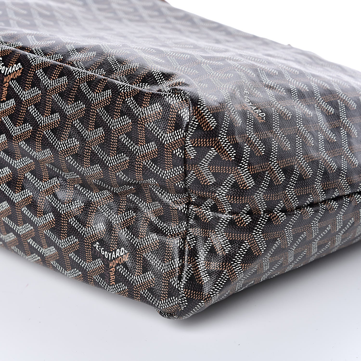 Goyard Goyardine Saint Louis PM Black Gold 10 of 12