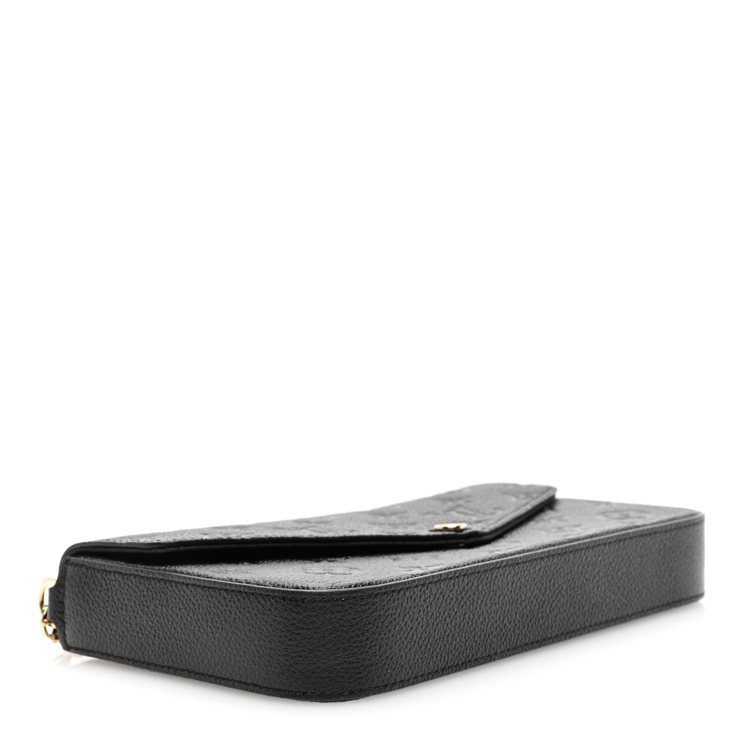 Louis Vuitton Empreinte Pochette Felicie Chain Wallet Black 5 of 10
