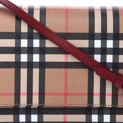 Burberry House Check Tartan Mix Hampshire Crossbody 9 of 9