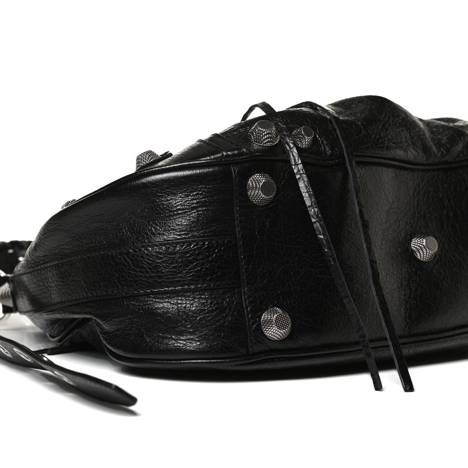 Balenciaga Agneau Arena Medium Le Cagole Shoulder Bag Black 9 of 14