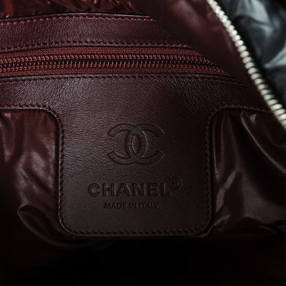 Chanel Nylon Quilted Large Coco Cocoon Tote Black 6 of 8