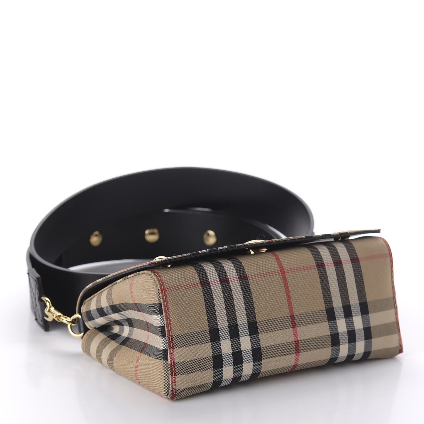 Vintage Check Hackberry Crossbody Bag Archive Beige Black