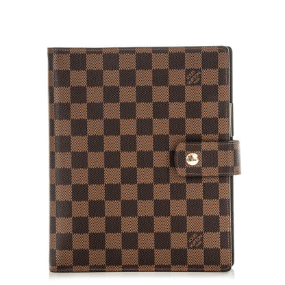 Louis Vuitton Damier Ebene Large Ring Agenda Cover 1 of 6