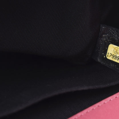 Chanel Calfskin Quilted Medium Boy Flap Pink 9 of 10