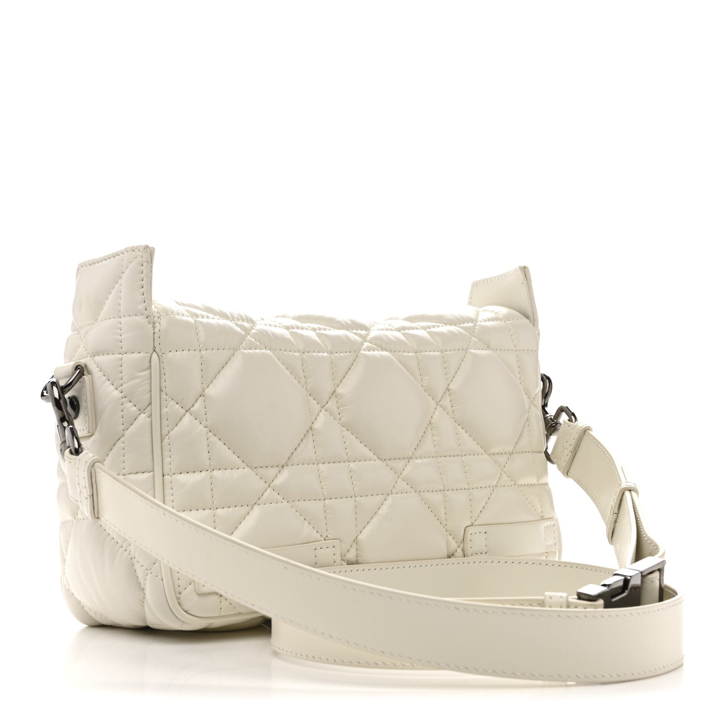 Christian Dior Calfskin Macrocannage Small Diorcamp Messenger Latte 3 of 14