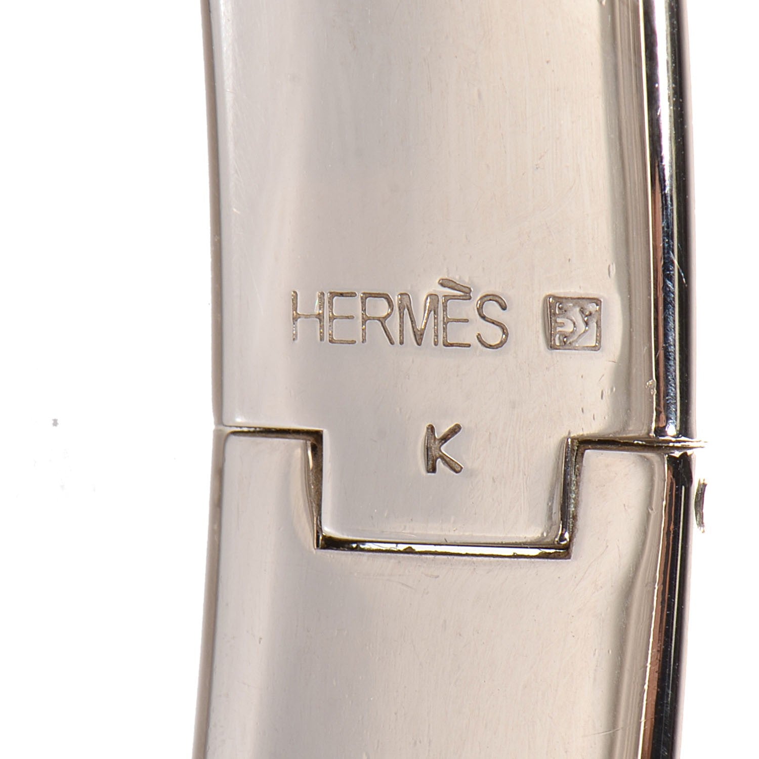 Hermes Enamel Narrow Clic Clac H Bracelet PM Rose Dragee 5 of 5