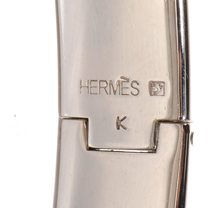Hermes Enamel Narrow Clic Clac H Bracelet PM Rose Dragee 5 of 5