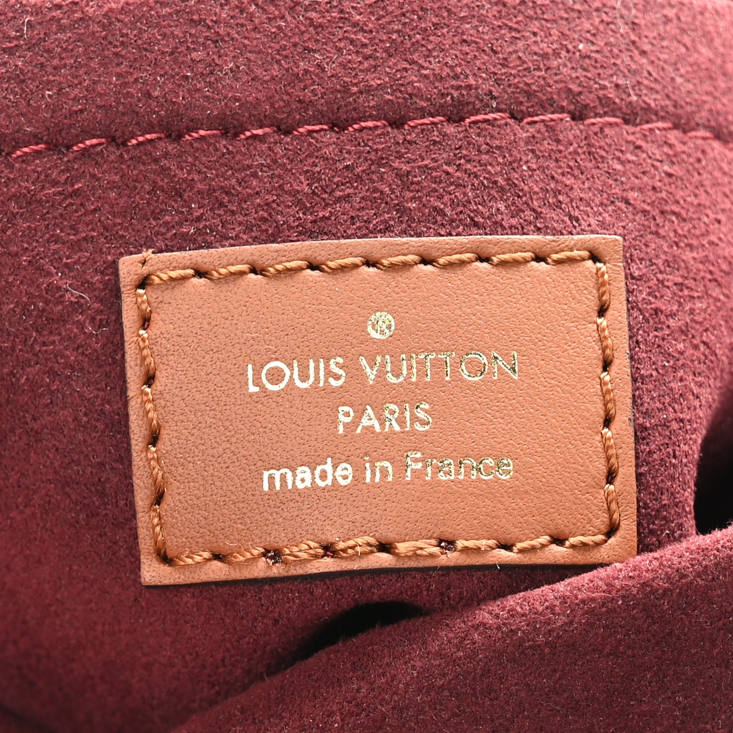 Jacquard Since 1854 Petit Sac Plat Bordeaux