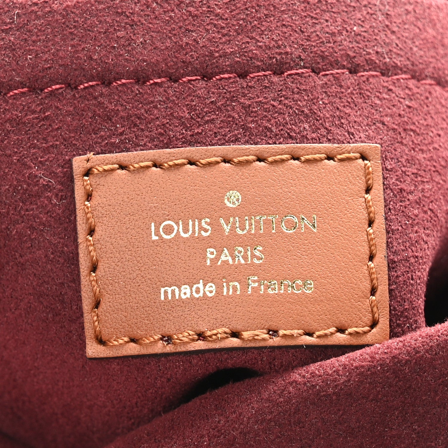 Louis Vuitton Jacquard Since 1854 Petit Sac Plat Bordeaux 5 of 8