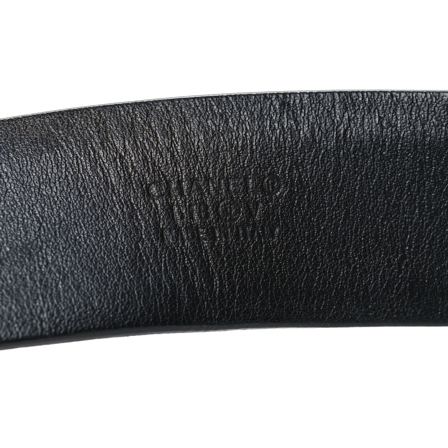 Lambskin CC Chain Belt 85/34 Black