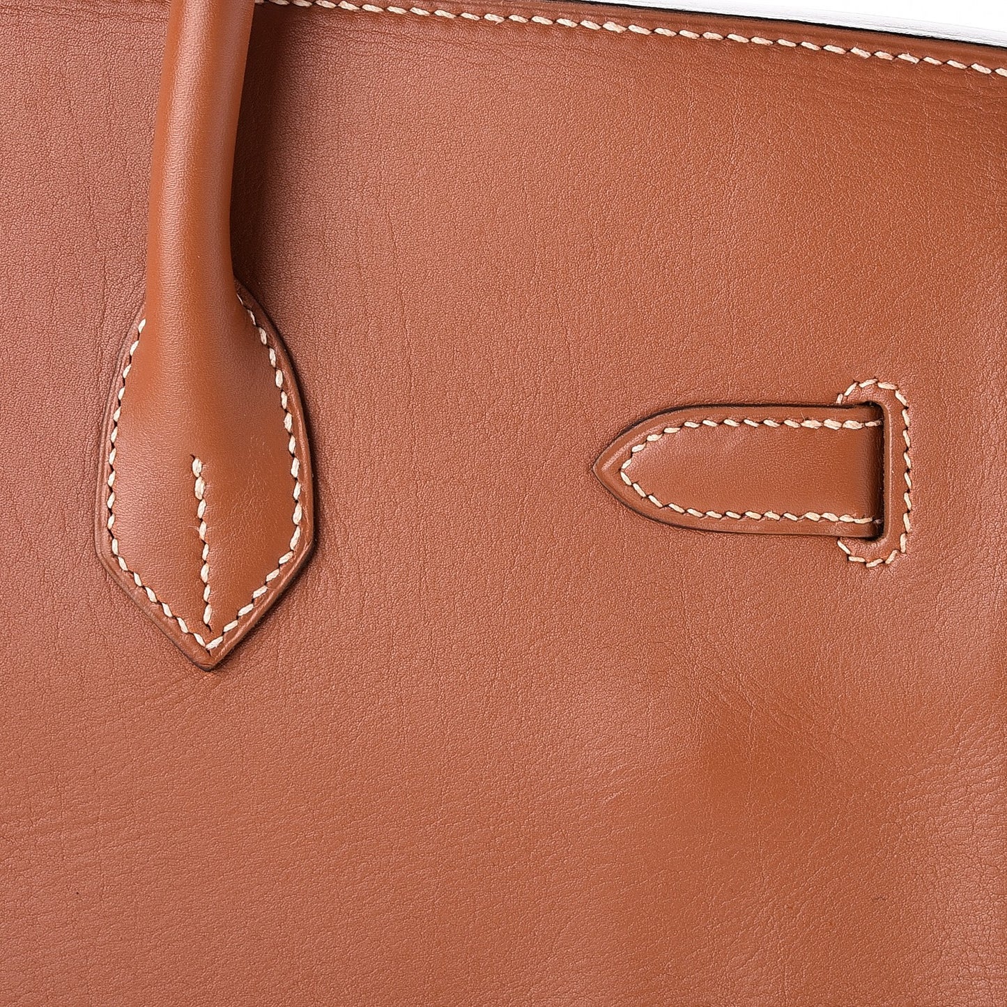 Natural Barenia Birkin 35 Fauve