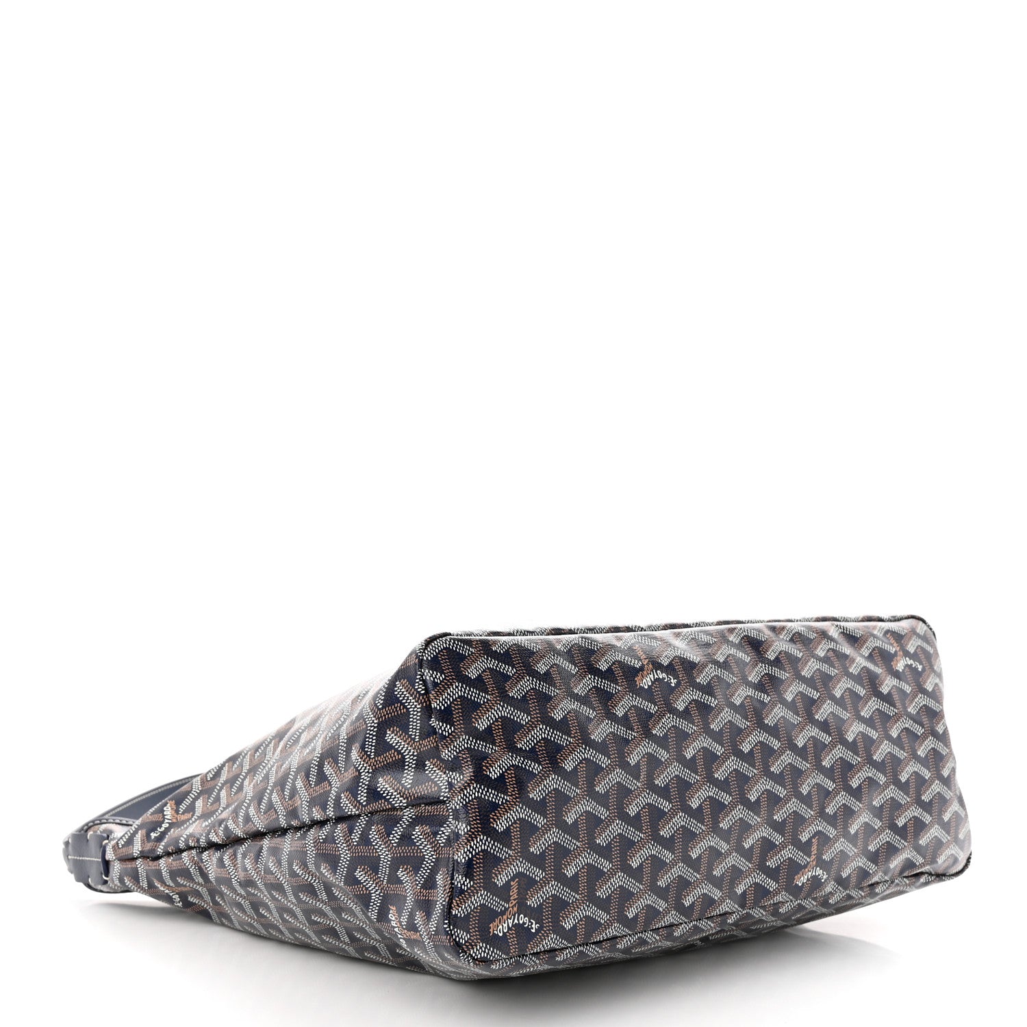 Goyard Goyardine Boheme Hobo Navy Blue 4 of 10