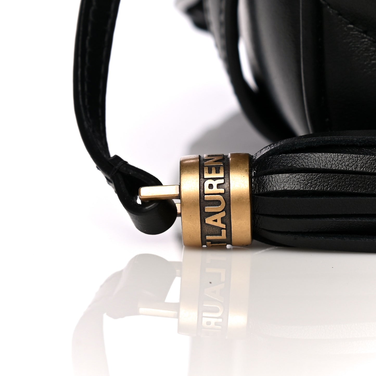 Calfskin Matelasse Monogram Lou Camera Bag Black