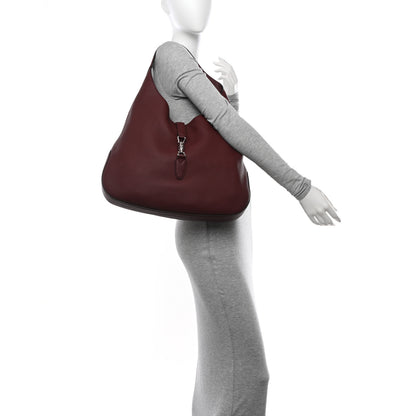 Gucci Soft Grained Calfskin Large Jackie Hobo Chardonnay 2 of 11
