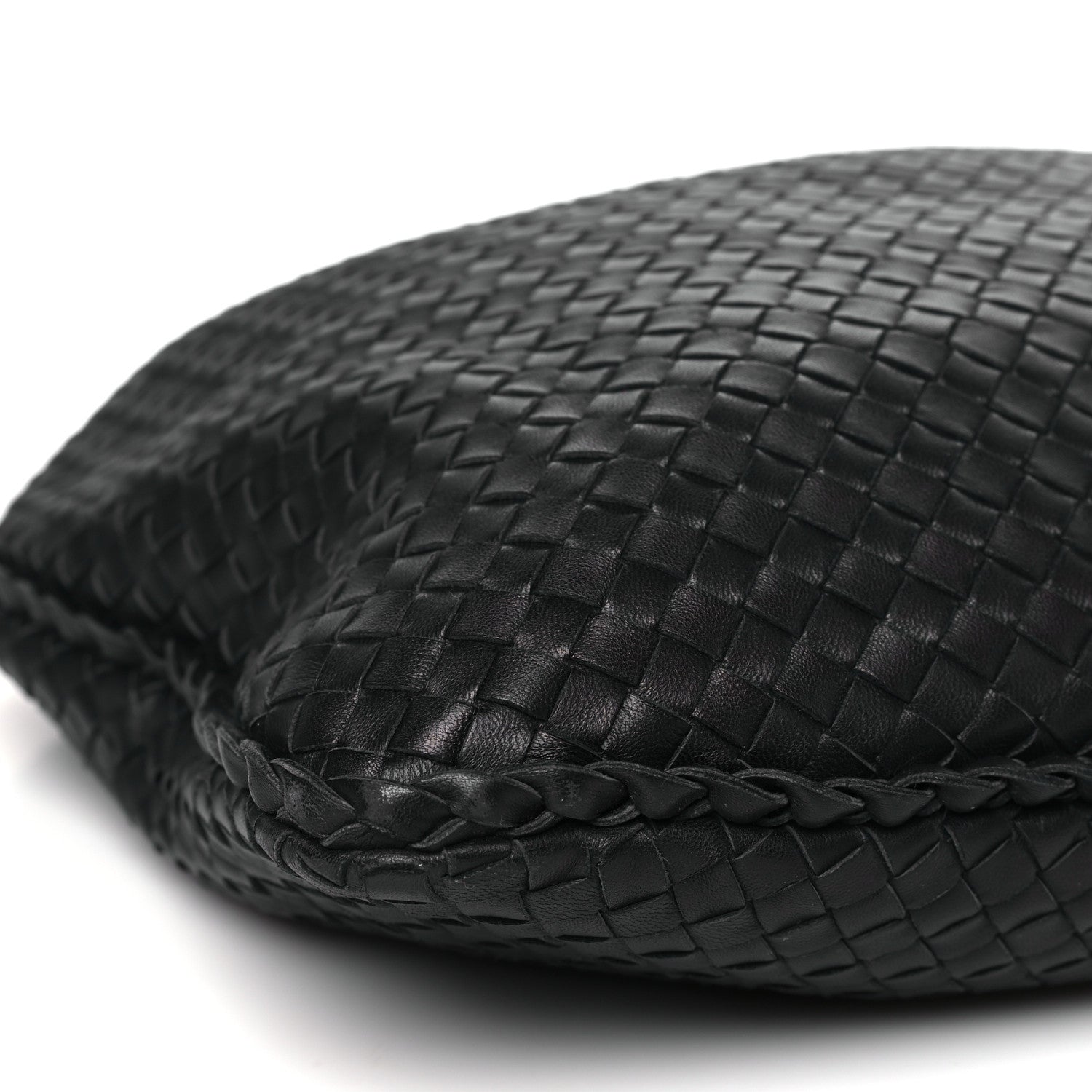 Bottega Veneta BOTTEGA VENETA Nappa Intrecciato Maxi Veneta Hobo Black 8 of 9