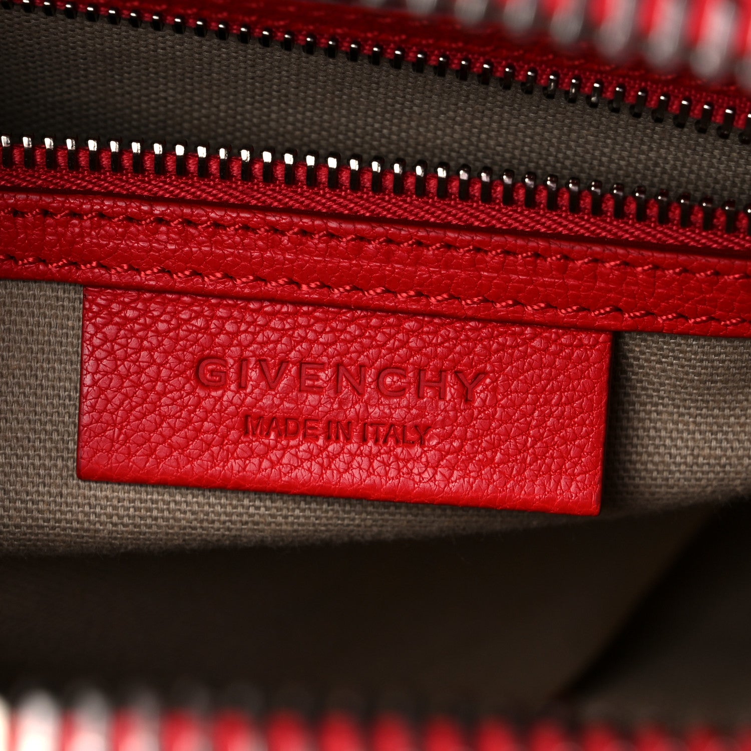 Givenchy Sugar Goatskin Small Antigona Medium Red 6 of 13