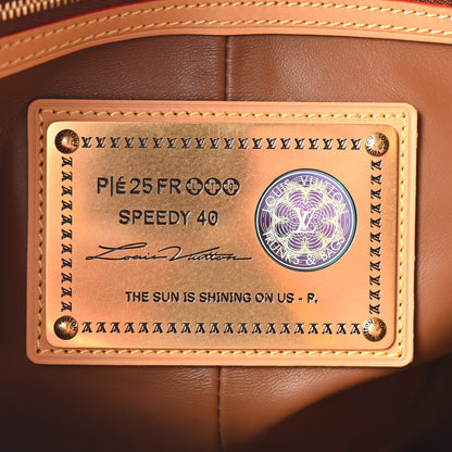 Louis Vuitton Calfskin Monogram Speedy P9 Bandouliere 40 Candy 6 of 9