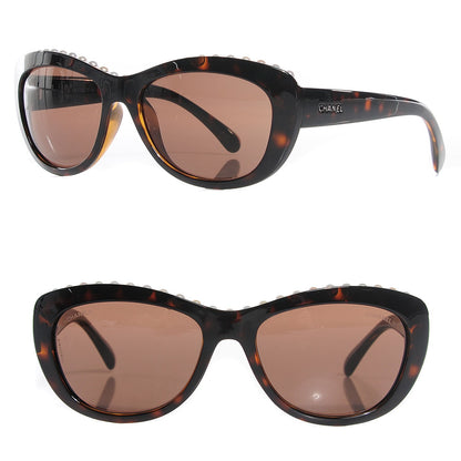 Chanel Freshwater Pearl Butterfly Sunglasses 6038-H Brown 1 of 7