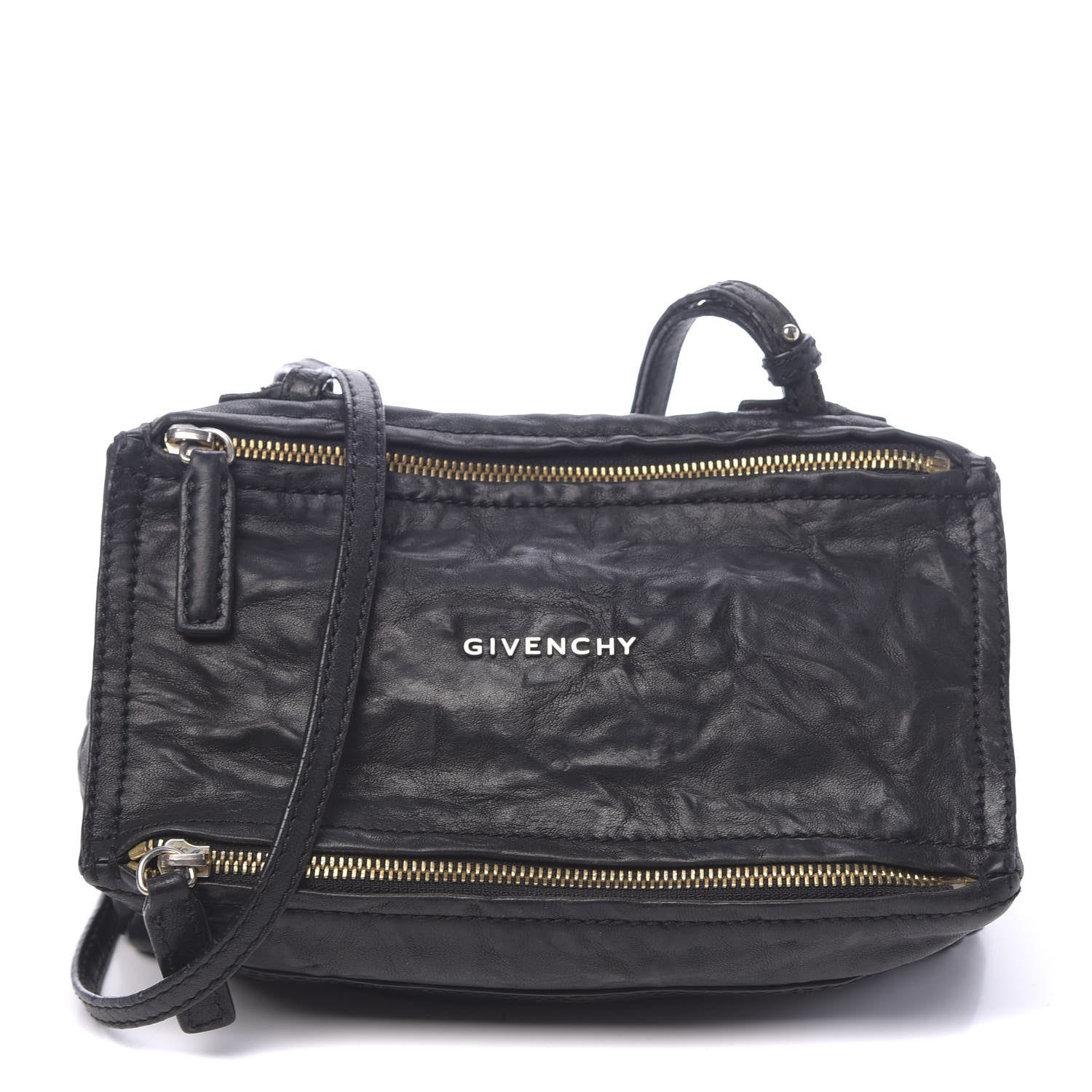 Givenchy Tumbled Sheepskin Mini Pandora Black 1 of 19
