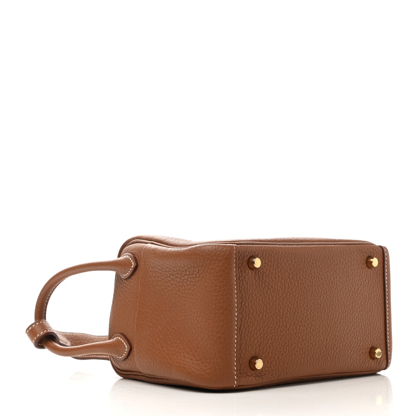 Taurillon Clemence Mini Lindy 20 Gold