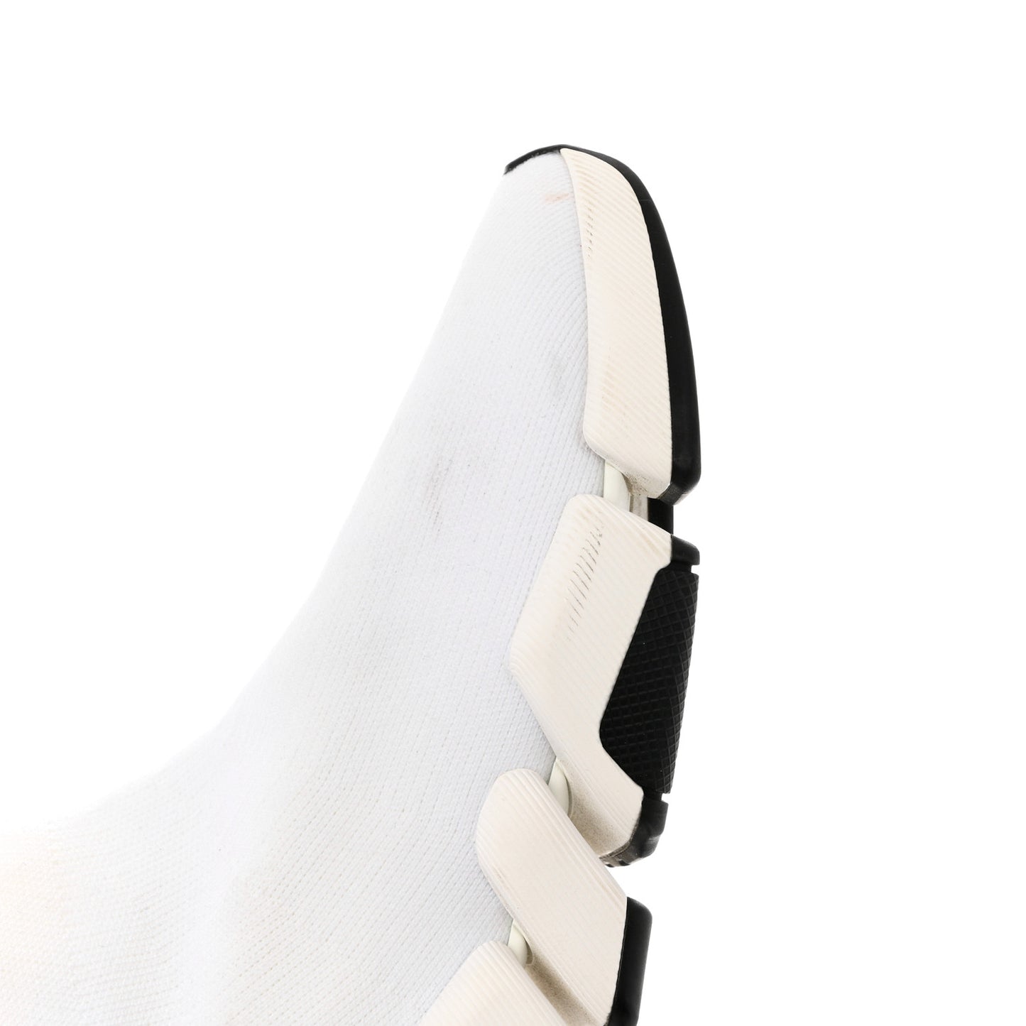 Technical 3D Recycled Knit Bi-Color Sole Womens Speed 2.0 Sneakers 39 White Black