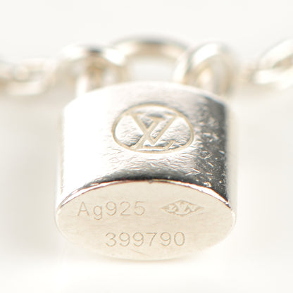 Louis Vuitton Sterling Silver Lockit Bracelet 3 of 5