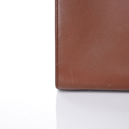 Saint Laurent Calfskin Large Sac De Jour Carryall Cognac 11 of 11
