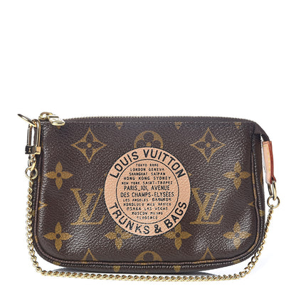 Louis Vuitton Monogram Complice Trunks and Bags Mini Pochette Accessories Beige 1 of 8