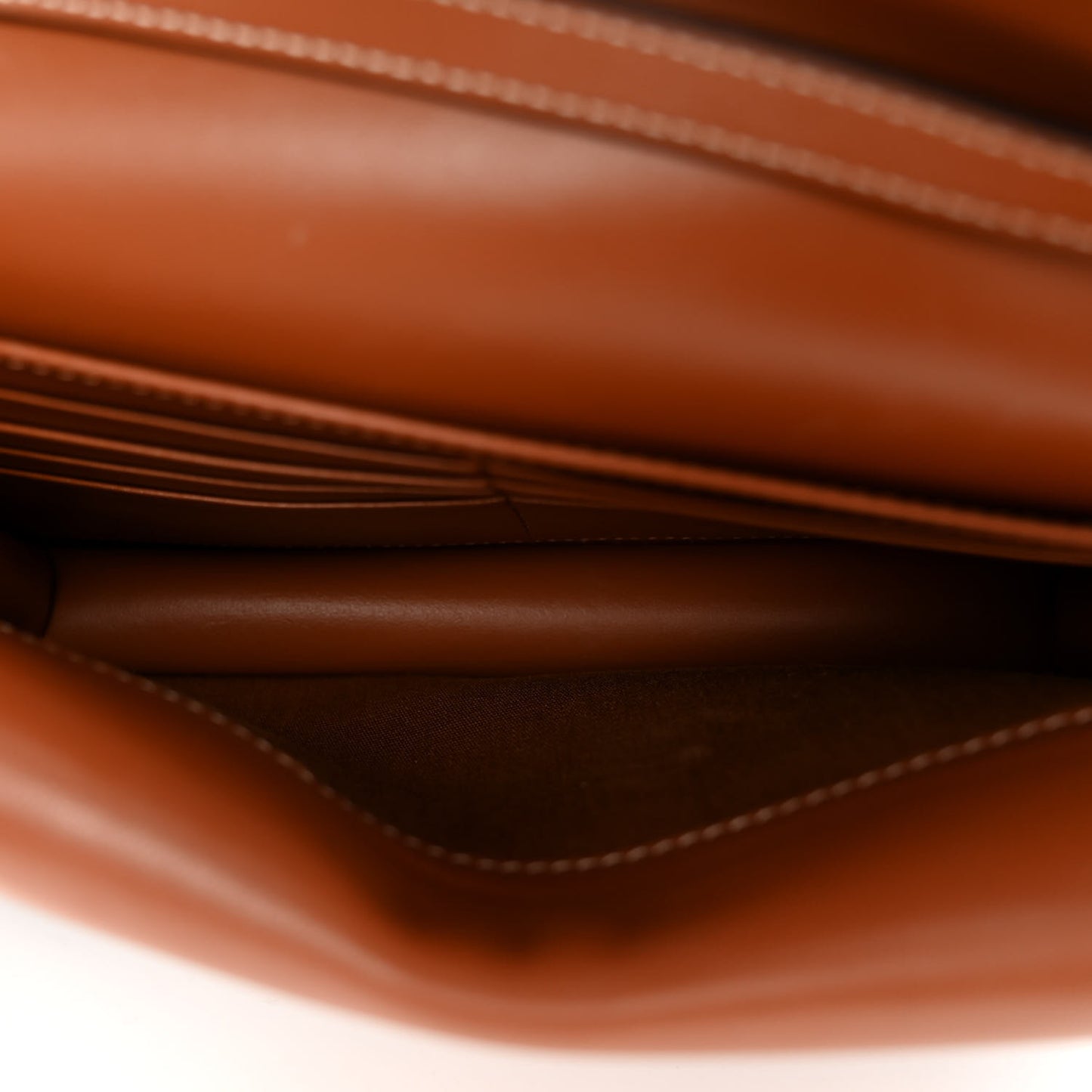 Triomphe Canvas Lambskin Wallet On Strap Tan