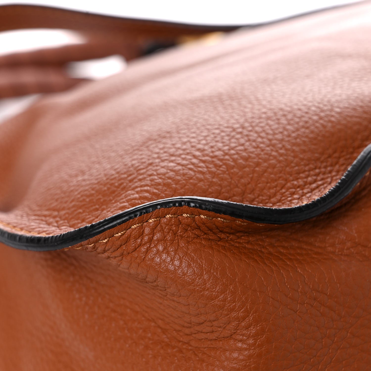 Chloe Calfskin Medium Marcie Satchel Tan 10 of 18