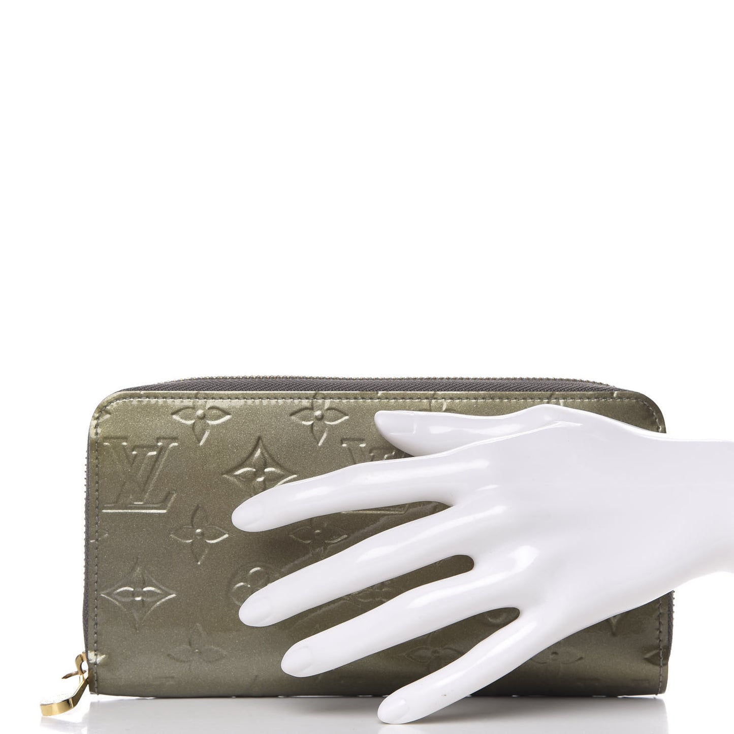 Vernis Zippy Wallet Gris Art Deco