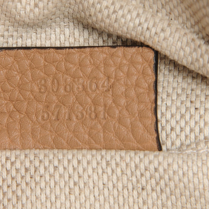 Gucci Pebbled Calfskin Small Soho Disco Bag Rose Beige 7 of 7