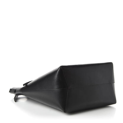Mansur Gavriel Vegetable Tanned Calfskin Bucket Bag Black Ballerina 4 of 10