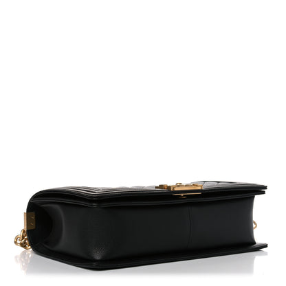 Chanel Caviar Quilted New Medium Boy Flap Black 4 of 9
