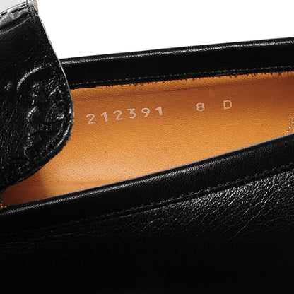 Gucci Soft Calfskin Guccissima Mens Loafers 8 Black 5 of 8