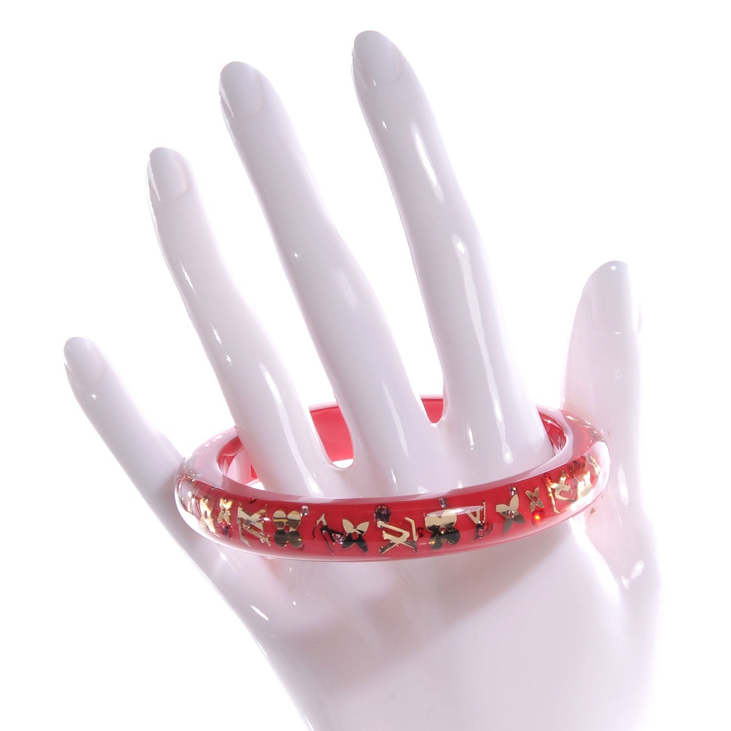 Louis Vuitton Inclusion Bracelet PM Size Medium Pomme D'Amour 2 of 4