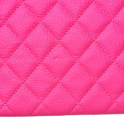 Chanel Goatskin Quilted Medium Reissue Cosmetic Case Pink 7 of 8