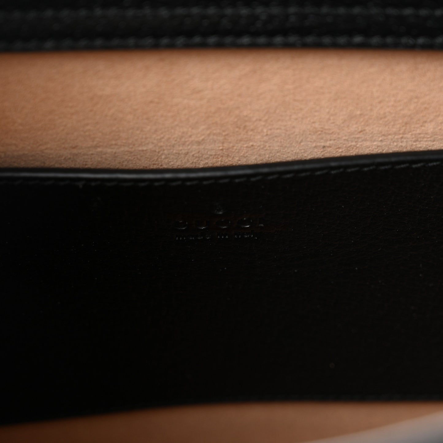 Textured Dollar Calfskin Web Small Diana Tote Bag Black Dusty Grey