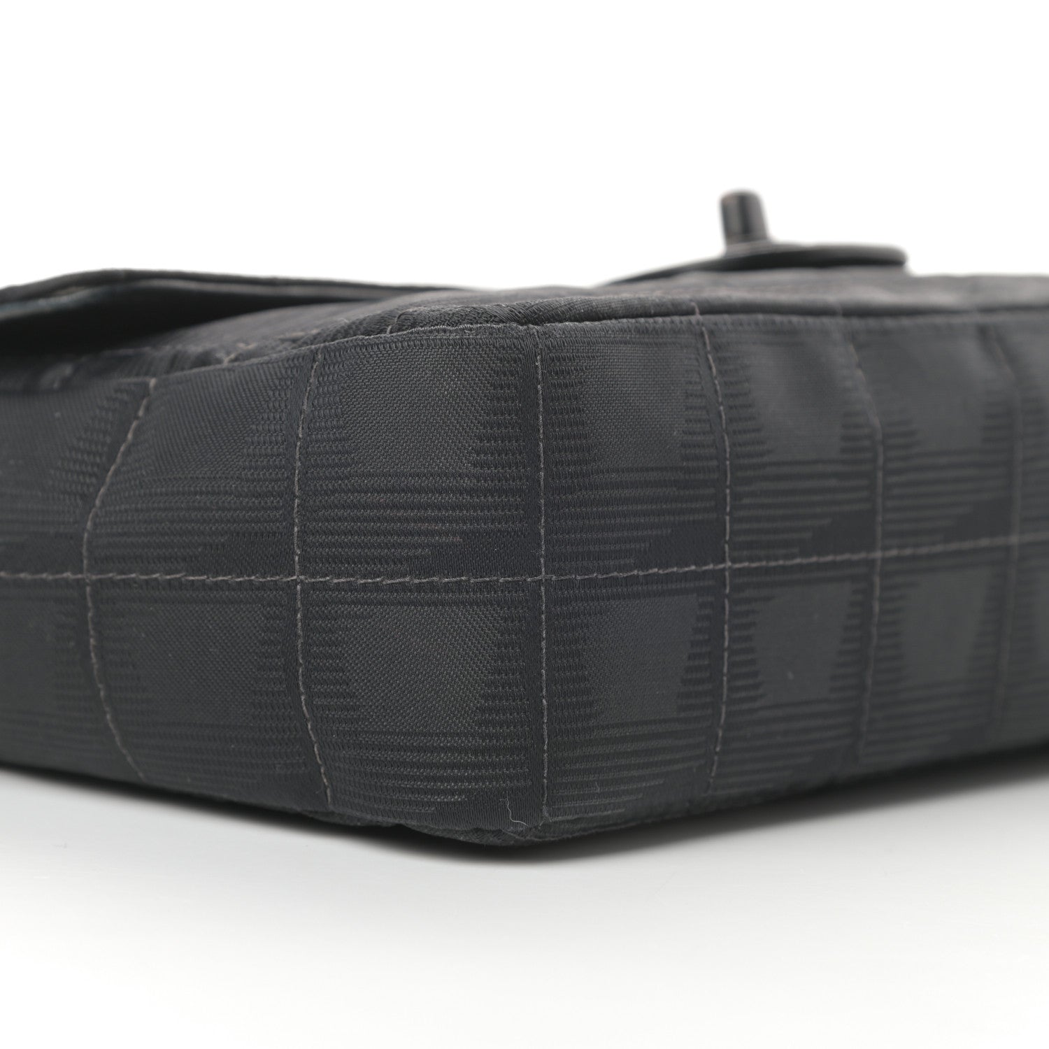 Chanel Nylon Medium Travel Flap Black 9 of 13